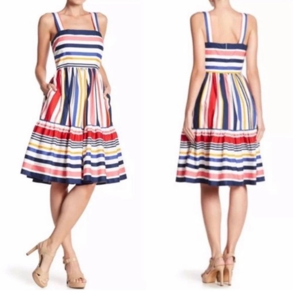 Vince Camuto Dresses & Skirts - Vince Camuto striped sundress NWT
